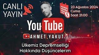 23 Ağustos 2024 Ülkemiz Depremselliği Hakkında Düşüncelerim