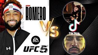 UFC 5: RomeroXVII Vs TikTok Creators: TLGLegend & NazUFC!