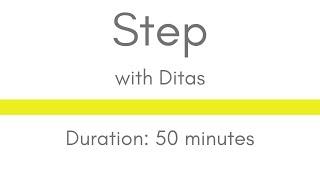 Step workout with Ditas