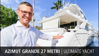 Full In-Depth Yacht Tour | Azimut Grande 27 Metri