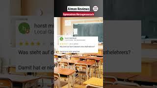 Gymnasium Herzogenaurach! Lustige Google Bewertungen #shorts