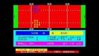 American Football - ZX Spectrum