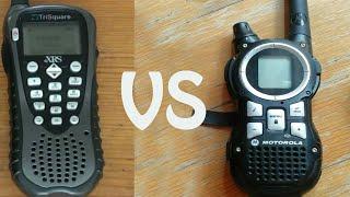 TriSquare XRS TSX300 vs. Motorola MR350 Review || Best Two Way Radio Value Pack - 2021