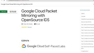 Google Cloud Packet Mirroring with OpenSource IDS