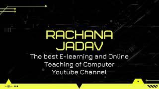 Rachana Jadav Youtube Channel trailor