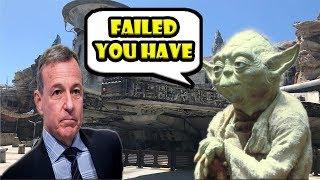 Bob Iger admits to Star Wars Galaxy's Edge being a flop so far!