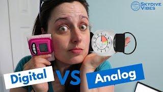 Skydiving Altimeter - Analog vs Digital Altimeter