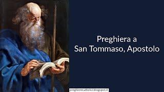 Preghiera a San Tommaso, Apostolo