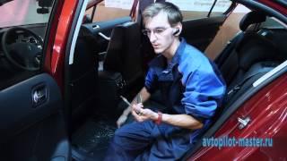 Авточехлы Автопилот из экокожи. Установка на Пежо 408.