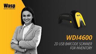 2D Barcode Scanner (USB) for Inventory - WDI4600 | Wasp Barcode