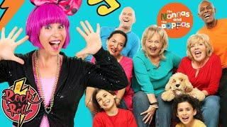 Let's Rock and Roll | Feat. Debbie Doo & The Nannas and the Poppas! | Dance Song For Kids