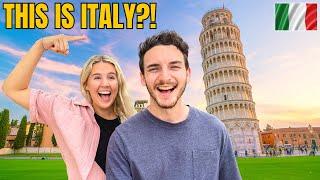 Our FIRST TIME in ITALY! (Pisa, Tuscany)