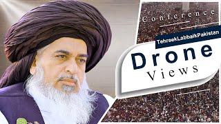 Allama Khadim Hussain Rizvi 2021 || Tehreek Labbaik Pakistan Conference || Drone Views 2 || Latest