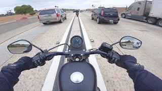 2021 Harley Iron 883 First Time Riding on the Highway