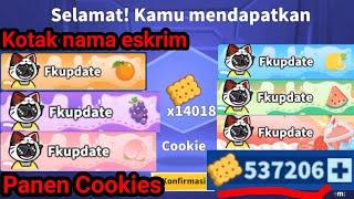 PANEN COOKIES HARI INI !! KLAIM COOKIES SUPER SUS - REVIEW KOTAK NAMA BARU ESKRIM SUPER SUS