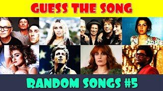 Guess the 50 Random Songs (Part 5) | Music Quiz