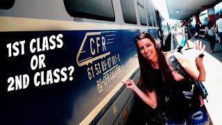 ROMANIAN TRAINS | Is First Class Worth It?