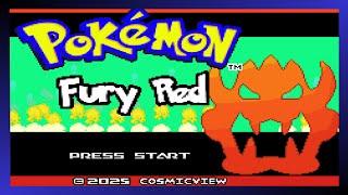 New Released Pokemon Fury Red GBA ROM Hack : Documentation & download link !