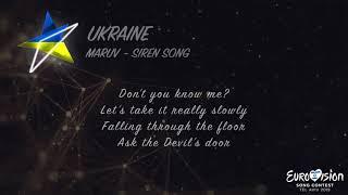 MARUV - Siren Song (Ukraine) Eurovision 2019