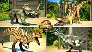 ALL NEW 20 MODDED DINOSAURS, REPTILES and PREHISTORIC ANIMALS INTRO IN JURASSIC WORLD EVOLUTION 2
