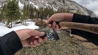 Dangerously frozen sabrina lake bishop CA