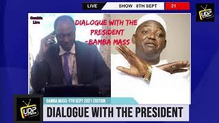 DIALOGUE WITH THE PRESIDENT-BAMBA MASS