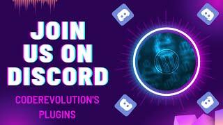 Join CodeRevolution's Plugins now also on Discord!