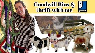 Thrifting At Goodwill Bins For Resell - DIY Thrift Flips For Profit