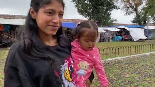 Mucha comida en la calle lago de patzcuaro michoacan