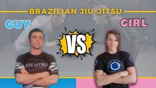 Submission only Jiu-Jitsu match | GIRL vs. GUY (PART 3)