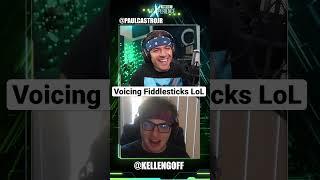 Fiddlesticks VA Kellen Goff #shorts #voiceacting #voiceover #leagueoflegends #fiddlesticks #mha #lol