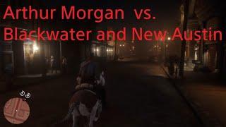 Arthur Morgan vs. Blackwater and New Austin Compilation (PS5 No cheats or mods)