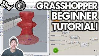 Getting Started with Grasshopper 3D - BEGINNERS START HERE!