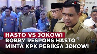 Bobby Nasution Tanggapi Hasto yang Minta KPK Periksa Keluarga Jokowi | OneNews Update