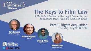 The Chicago Film Office presents "Rights Acquisition" with Lawyers for the Creative Arts (LCA)