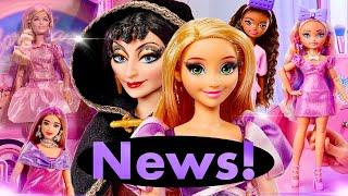 MATTEL NEWS! Disney Princess RAPUNZEL Collector, Barbie THE MOVIE, Barbie Dream BESTIES & MORE!! 