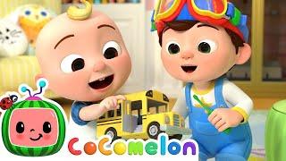 Wheels On The Bus Song (Pretend Play Edition) | CoComelon Nursery Rhymes & Kids Songs
