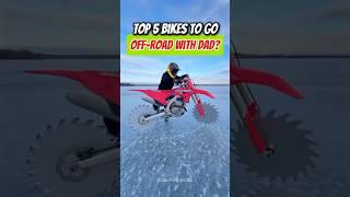 Top 5 Bikes to go Off-road with Dad?  #shorts #motorcycle #bike #viralvideo