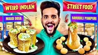 I Tried India’s Most Weird Street Food  *MAGGI DOSA*