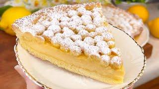 Tarte Italienne au Citron  Tarte Mimosa / Gâteau Mimosa / Journée des Femmes