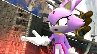 Sonic Generations Cutscenes Sonic and Classic Save Friends Voice