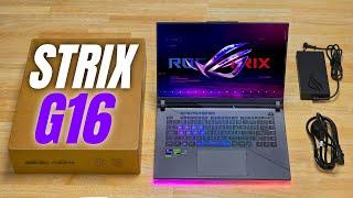 Asus ROG STRIX G16 Unboxing - Premium 16" Gaming Laptop