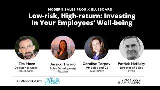 Low risk, High return  Investing In Your Employees’ Well being