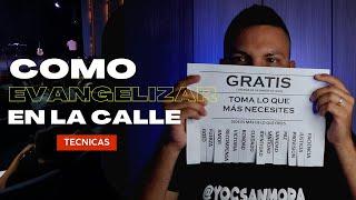 como EVANGELIZAR / técnica creativa para el EVANGELISMO EN LA CALLE #evangelismo