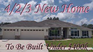 2240 sq ft 4/2/3 New Home for Sale in Weeki Wachee ~ Royal Highlands Florida