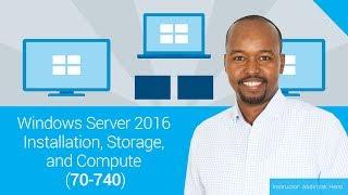 MCSA Exam 70-740 -  Introducing Windows Server 2016 AfSomali