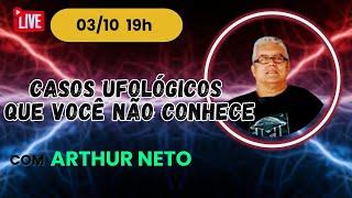 O AE RECEBE O UFÓLOGO ARTHUR NETO