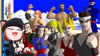 The Granddaddy of 3D Fighters - Virtua Fighter [Saturn]