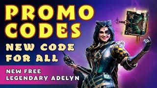 NEW Promo CODE for ALL & FREE Legendary ADELYN Raid Shadow Legends Promo Codes