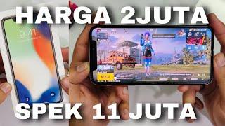 Mantan Flagship Paling Worth it harganya! iPhone X PUBG Test